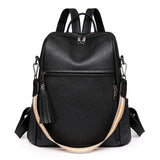 2025 Classic popular women's backpack New new retro casual backpack multi-functional large-capacity shoulder messenger bag