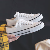 themeisles Wholesale  Spring and Autumn Classic Canvas Shoes Women's Shoes Students Korean Style White Shoes Couple Men's Shoes Casual Board Shoes