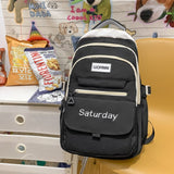 BACK TO COLLEGE  Cute Girl Fashion Bookbag for Teen Waterproof Backpack High School Kawaii College Laptop Rucksack Women Travel Mochila