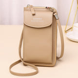 themeisles  Fashion Women Small Handbags Crossbody Bags Mini PU Leather Shoulder Messenger Bag For GirlBolsas Ladies Phone Purse Zipper Flap