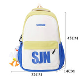 BACK TO SCHOOL  Fashion High-capacity High School SchoolbagGirls Women Travel Mochila Cute Nylon Waterproof Backpack Laptop Rucksack