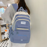 BACK TO COLLEGE  Cute Girl Fashion Bookbag for Teen Waterproof Backpack High School Kawaii College Laptop Rucksack Women Travel Mochila