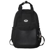 Back to school  Men Fashion Backpack Black Student Bookbag for College Laptop Bagpack Women Travel Mochila Girl Boys High Shoolbag