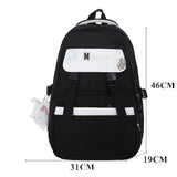 BACK TO COLLEGE   Waterproof Girl Backpack Fashion Teenagers Bookbag Kawaii Rucksack Women Shoulder Bag High Quality Schoolbag Mochila