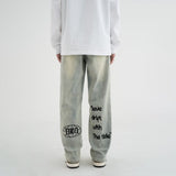 themeisles Youth, Fashion, Simple, New Style, Lazy, Versatile, Fashion Trend Of Autumn Women's Jeans And Trousers