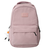 BACK TO SCHOOL   Womens Fashion Backpack Cute Nylon Lady Mochila School Bag for Teenager Girls Kawaii Waterproof Travel Rucksack Black