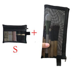 themeisles  Mini Mesh Cosmetic Bag Women Portable Lipstick Bag Makeup Bag One Set Makeup Pouch Toiletry Bag Necessarie Feminina Kosmetyczka