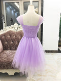 themeisles Lovely Tulle Short Party Dresses, Cute Mini Dresses, Tulle Short Women Dresses for Sale