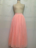 themeisles Lovely Tulle Skirt, Tulle A-Line Skirts, Women Beautiful Skirts