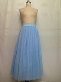 themeisles Lovely Tulle Skirt, Tulle A-Line Skirts, Women Beautiful Skirts