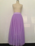 themeisles Lovely Tulle Skirt, Tulle A-Line Skirts, Women Beautiful Skirts