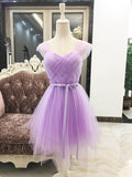 themeisles Lovely Tulle Short Party Dresses, Cute Mini Dresses, Tulle Short Women Dresses for Sale