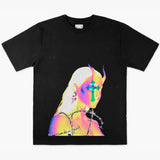 themeisles Aespacore Aesthetic T-Shirt Succubus Girl