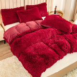 3-Piece Luxurious Plush Duvet Cover Set – Cozy & Soft Bedding, Perfect for Bedroom Comfort, Ideal for Guest Rooms and Dorm Aesthetic
