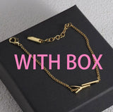 Fashion 18k gold charm designer Bracelets for Women Party Wedding Lovers gift engagement jewelry