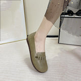 Elegant Women's Oxford Shoes - Soft, Lightweight Sole with Ruched Design - Versatile Slip-ons for Daily Comfort and Style