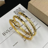 Gold Bangle Bracelets for Women Designer Jewelry Adjustable Snake Bracelets Diamond Cuff Moissanite Jewelry Gift for Men and Women