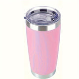 [Top-Rated] 20oz Stainless Steel Travel Tumbler - BPA-Free, Shatterproof Coffee Mug & Water Bottle with Vacuum Insulation for Hot and Cold Drinks - Perfect Gift for Christmas, Halloween, Mother's Day