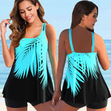 Women's Swimwear Tankini Sets Swimwear Women Monokini Swimsuits Bathing Suit Bikinis Beachwear Print Sexy Tank Two Piece Plus Size 5XL Fit 230414