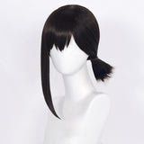 themeisles Chainsaw Man Anime Kobeni Black Wig