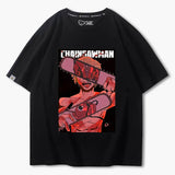 themeisles Chainsaw Man Denji Reflection T-Shirt