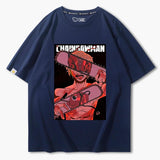 themeisles Chainsaw Man Denji Reflection T-Shirt