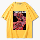 themeisles Chainsaw Man Denji Reflection T-Shirt