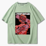 themeisles Chainsaw Man Denji Reflection T-Shirt