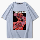 themeisles Chainsaw Man Denji Reflection T-Shirt