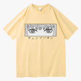 themeisles Chainsaw Man Makima Eyes Manga T-Shirt