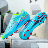 Soccer Shoes Original Men Cleats Sneakers Kids Futsal Training Non Slip Football For Boy Fast Boots 240607 Drop Delivery Accessories S Dhob9