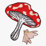 themeisles Fairy and Amanita Mushroom Patch