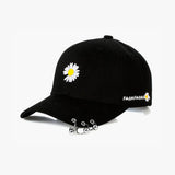 Themeisles Grunge Daisy Aesthetic Baseball Cap