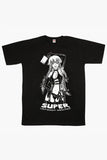 themeisles HVY BLK Bondagecore Sexy Anime Girl With Axe T-Shirt