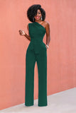 Women Off Shoulder Casual Jumpsuits Wide Leg Pants Summer Elegant Rompers Womens Jumpsuit Party Overalls Female