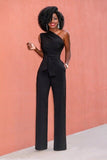 themeisles New Women Off Shoulder Casual Jumpsuits Wide Leg Pants Summer Elegant Rompers Womens Jumpsuit Party Overalls Female