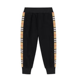 Autumn And Winter Boys Striped Color-Blocking Pants Cotton Baby Boy Sweatpants Casual Trousers Children Leisure Trouser