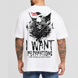 themeisles I Want Reparations From Everyone Who Voted Democrat Men's Short Sleeve T-shirt