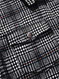 themeisles Casual Fashion Plaid Men's Jacket