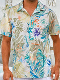 themeisles Hawaii Shirt Casual Floral Print Men's Short Sleeve Printed Top S M L XL 2XL 3XL 4XL