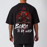 themeisles Born To Be Wild Men's Short Sleeve T-shirt