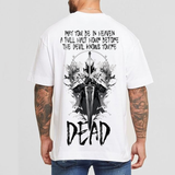 themeisles May You Be in Heaven A Full Half Hour Before The Devil Knows You're Dead Men's Short Sleeve T-shirt