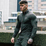 themeisles Aidase sport shirt men running tshirts men compress tshirt Long sleeve GYM t-shirt fitness tops training workout tees