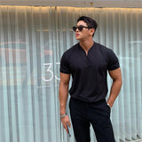 themeisles Aidase New Arrived V neck short sleeve men t shirt Slim Fit t-shirt men Skinny casual summer tshirt camisetas hombre M-3XL