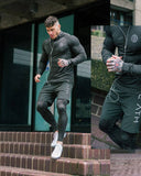 themeisles Aidase sport shirt men running tshirts men compress tshirt Long sleeve GYM t-shirt fitness tops training workout tees