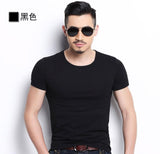 themeisles Aidase  New Men V-neck T Shirt 6 colors Fitness Mens T-shirts V neck Man T-shirt For Male Clothing Tshirts M-4XL Tops o-neck Tees