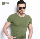 themeisles Aidase  New Men V-neck T Shirt 6 colors Fitness Mens T-shirts V neck Man T-shirt For Male Clothing Tshirts M-4XL Tops o-neck Tees