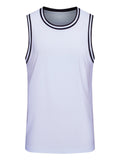 themeisles Men's Tank Top Vest Top Undershirt Sleeveless Shirt Color Block Crewneck Sports & Outdoor Vacation Sleeveless Clothing Apparel Fashion Daily Sport