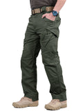 themeisles Men's Cargo Pants Tactical Pants Pocket Plain Waterproof Comfort Outdoor Daily Going out Fashion Casual Black Army Green