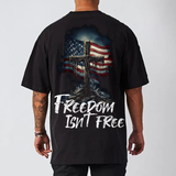 themeisles Freedom Isn't Free Men's Short Sleeve T-shirt